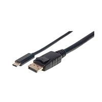 10047503.jpg CABLE USB,MANHATTAN,152464,-C A DISPLAYPORT M 2.0M 4K60HZ, NEGRO