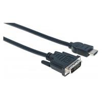 10047620.jpg CABLE HDMI,MANHATTAN,372510, - DVI-D M-M 3.0M