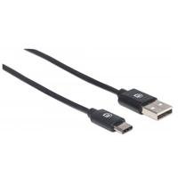 10047753.jpg CABLE USB,MANHATTAN,354929,-C V2.0, C-A 2.0M NEGRO 480MBPS