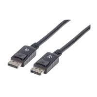 10051654.jpg CABLE DISPLAYPORT,MANHATTAN,306935, V1.2 M-M 1.0M NEGRO 4K60HZ