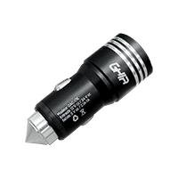 10122509.jpg CARGADOR PARA AUTO GHIA 2 PUERTOS USB