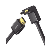 10173-p.png Cable HDMI 2.0 en Angulo de 90° / 2 m / 4K@60Hz / HDR / 3D / HEC (Canal Ethernet HDMI) / ARC (Canal de Retorno de Audio / CEC / 32 canales de Audio / HDCP 2.2 / Dolby Atmos / 18 Gbps / Blindaje Múltiple