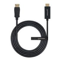 10182509.jpg CABLE DISPLAYPORT,MANHATTAN,152679, - HDMI M-M 1080P 1.8M