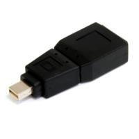 10191452.jpg ADAPTADOR DE VIDEO MINI DISPLAYPORT A DISPLAYPORT - CONVERTIDOR MINI DP MACHO - DP HEMBRA - MINIDP NEGRO - STARTECH.COM MOD. GCMDP2DPMF