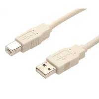 10191515.jpg CABLE DE 3M USB 2.0 BEIGE - USB TIPO-A MACHO A USB-B MACHO PARA IMPRESORA - STARTECH.COM MOD. USBFAB_10