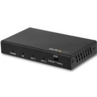 10191555.jpg SPLITTER HDMI DE 2 PUERTOS HDR 4K 60HZ - DIVISOR HDMI 1 ENTRADA 2 SALIDAS - SPLITTER HDMI 2 SALIDAS - DIVISOR DE PUERTOS HDMI - STARTECH.COM MOD. ST122HD202