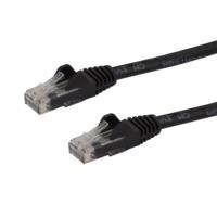 10191696.jpg CABLE DE 2M DE RED ETHERNET SNAGLESS SIN ENGANCHES CAT 6 CAT6 GIGABIT - NEGRO - STARTECH.COM MOD. N6PATC2MBK
