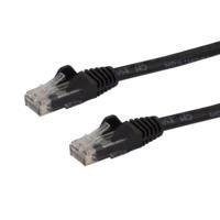 10191720.jpg CABLE DE 5M DE ETHERNET SNAGLESS SIN ENGANCHES CAT 6 CAT6 GIGABIT 5M - NEGRO - STARTECH.COM MOD. N6PATC5MBK