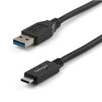 10191812.jpg CABLE USB TIPO-C DE 1M - USB 3.1 10GBPS TIPO A A USB-C - CERTIFICACION USB-IF - CARGA DE PERIFERICOS - STARTECH.COM MOD. USB31AC1M