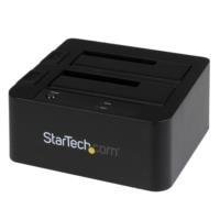 10191969.jpg BASE DOCKING STATION USB 3.0 CON UASP DE 2 BAHIAS PARA DISCO DURO O SSD SATA III DE 2.5 O 3.5 PULGADAS - INTERCAMBIO EN CALIENTE - STARTECH.COM MOD. SDOCK2U33