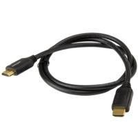 10192248.jpg CABLE HDMI DE 1M PREMIUM DE ALTA VELOCIDAD CON ETHERNET - 4K 60HZ - 1M - CABLE HDMI CERTIFICADO PREMIUM - HDMI 2.0 - STARTECH.COM MOD. HDMM1MP