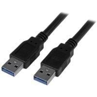 10192780.jpg CABLE DE 1.8M USB 3.0 SUPERSPEED A MACHO A A MACHO COLOR NEGRO - STARTECH.COM MOD. USB3SAA6BK