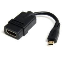 10192801.jpg CABLE ADAPTADOR DE 12CM HDMI DE ALTA VELOCIDAD A MICRO HDMI - H A M - STARTECH.COM MOD. HDADFM5IN