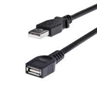 10192831.jpg CABLE DE 1.8M DE EXTENSION USB 2.0 DE ALTA VELOCIDAD HI SPEED - MACHO A HEMBRA USB A - EXTENSOR - NEGRO - STARTECH.COM MOD. USBEXTAA6BK