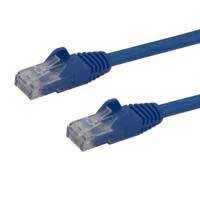 10192980.jpg CABLE DE 50CM DE RED ETHERNET SNAGLESS SIN ENGANCHES CAT 6 CAT6 GIGABIT - AZUL - STARTECH.COM MOD. N6PATC50CMBL