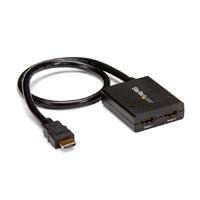 10195060.jpg SPLITTER HDMI DE 2 PUERTOS - DIVISOR DE VIDEO HDMI DE 2 PUERTOS - SPLITTER HDMI 4K 30HZ DE 2X1 ALIMENTADO POR USB - STARTECH.COM MOD. ST122HD4KU
