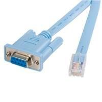10195080.jpg CABLE DE 1.8M PARA GESTION DE ROUTER CONSOLA CISCO RJ45 A SERIAL DB9 - ROLLOVER - MACHO A HEMBRA - STARTECH.COM MOD. DB9CONCABL6