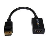 10195717.jpg ADAPTADOR DE VIDEO DISPLAYPORT A HDMI CABLE DP PASIVO HEMBRA HDMI MACHO DP 1920X1200 - CONVERTIDOR DE VIDEO - STARTECH.COM MOD. DP2HDMI2