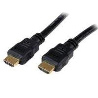 10195776-1.jpg CABLE HDMI DE 1M DE ALTA VELOCIDAD - 2X HDMI MACHO - NEGRO - ULTRA HD 4K X 2K - STARTECH.COM MOD. HDMM1M