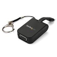 10212273.jpg ADAPTADOR DE VIDEO EXTERNO USB-C A VGA CON LLAVERO DE ENGANCHE RAPIDO - STARTECH.COM MOD. CDP2VGAFC