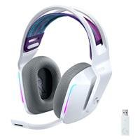 10225531.jpg AUDIFONOS GAMING TIPO DIADEMA LOGITECH G733 LIGHTSPEED WHITE INALAMBRICO USB 1MS RECARGABLE 29HRS DE USO 20 METROS 7.1 CANALES MICROFONO BLUE VOICE RGB LIGHTSYNC
