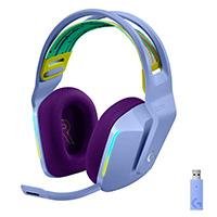 10225871.jpg AUDIFONOS GAMING TIPO DIADEMA LOGITECH G733 LIGHTSPEED LILAC INALAMBRICO USB 1MS RECARGABLE 29HRS DE USO 20 METROS 7.1 CANALES MICROFONO BLUE VOICE RGB LIGHTSYNC