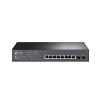 10250580.jpg SWITCH TP-LINK TL-SG2210MP GIGABIT ADMINISTRABLE OMADA SDN 8 PUERTOS POE CAPA 2 CON 2 RANURAS SFP GIGABIT 802.3AT/AF 150W PARA ESCRITORIO O RACK