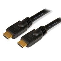 10273651.jpg CABLE HDMI DE 7.6M ALTA VELOCIDAD - 2X HDMI MACHO - NEGRO - ULTRA HD 4K X 2K - STARTECH.COM MOD. HDMM25