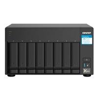 10299713.jpg NAS QNAP TS-832PX-4G/ 8 BAHIAS SATA HDD DE 3,5/ NUCLEO CUADRUPLE 1.7GHZ/4GB DDR4 SODIMM AMPLIABLE A 16GB/2 PTO 2,5 GBE /2 PTO 10 GBE /USB 3.2 X3/ HOTSWAP/ NO INCLUYE DISCOS/ HASTA 144TB