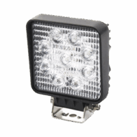 Luz de trabajo ultra brillante, 9 LED, 1500 lumen, 12-24 Vcc