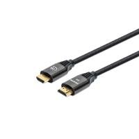 10316415.jpg CABLE HDMI.MANHATTAN,355957, 2.1 TEXTIL M-M 3.0M, 8K@60HZ,