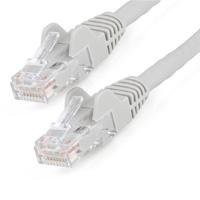 10329760.jpg CABLE ETHERNET CAT 6 DE 2 METROS - LSZH - CABLE DE RED PATCH CAT6 UTP RJ45 POE DE 100W 10 GBE SIN ENGANCHES GRIS, ETL - STARTECH.COM MOD. N6LPATCH2MGR