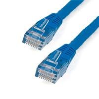 10331726.jpg CABLE DE 15.2M AZUL DE RED CATEGORIA CAT6 UTP RJ45 GIGABIT ETHERNET ETL - PATCH MOLDEADO - STARTECH.COM MOD. C6PATCH50BL