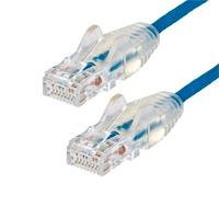 10331934.jpg CABLE DE 91CM DE RED ETHERNET CAT6 DELGADO SIN ENGANCHES - CABLE DE RED SNAGLESS - AZUL - STARTECH.COM MOD. N6PAT3BLS