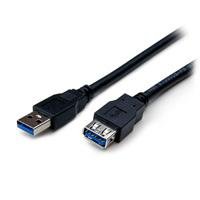 10331939.jpg CABLE DE 1.8M DE EXTENSION ALARGADOR PASIVO USB 3.0 SUPERSPEED - MACHO A HEMBRA USB A - EXTENSOR - NEGRO - STARTECH.COM MOD. USB3SEXT6BK