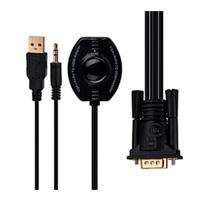 10335776.jpg CONVERTIDOR BROBOTIX VGA + AUDIO A HDMI CON USB, NEGRO