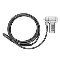 10343675.jpg CANDADO DE SEGURIDAD TARGUS ASP96RGLX CON CANDADO CABLE COMBINACION UNIV REINIC NEGRO