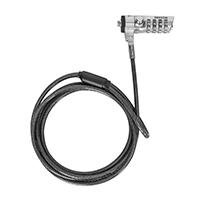 10343993.jpg CANDADO DE SEGURIDAD TARGUS ASP61LA T-LOCK RESETTABLE COMBO CABLE LOCK COLOR NEGRO