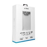 10351092.jpg CARCASA CASE ENCLOSURE PARA DISCO DURO ACTECK ARMOR CLEAR HC430 / HDD 2.5 / CONEXION USB MICRO B / SATA / TRANSPARENTE / AC-934688