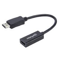 10353654.jpg ADAPTADOR DISPLAYPORT,MANHATTAN,151634, M A HDMI H, CABLE 15CM 1080P