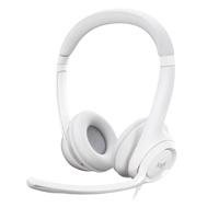 10355854.jpg AUDIFONOS CON MICROFONO TIPO DIADEMA LOGITECH H390 COLOR OFF WHITE ALAMBRICOS CON CONECTOR USB CONTROL DE AUDIO INTEGRADO EN EL CABLE