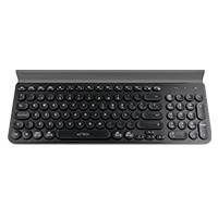 10358333.jpg TECLADO ACTECK INSPIRE COMP TI695 / INALAMBRICO / DUAL / MULTIDISPOSITIVO / ESPAÑOL / 97 TECLAS / NEGRO / AC-934206