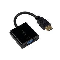 10362012.jpg ADAPTADOR ACTECK SHIFT PLUS AV400 / HDMI A VGA / 20 CM / 4K / NEGRO / AC-934756