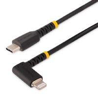 10366053.jpg CABLE DE 2M USB-C A LIGHTNING - CABLE USB 2.0 A LIGHTNING ACODADO - CABLE USB TIPO C A LIGHTNING DE CARGA - MFI - PARA IPHONE - STARTECH.COM MOD. RUSB2CLTMM2MR