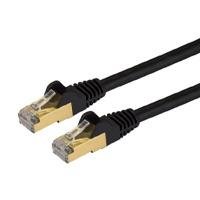 10366114.jpg CABLE DE 2M CAT6A ETHERNET NEGRO - CABLE DE RED 10GB CAT6A SNAGLESS BLINDADO RJ45 POE DE 100W - 10GBE CON CERTIFICACION UL/TIA - STARTECH.COM MOD. C6ASPAT5BK