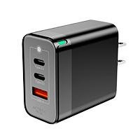 10369534.jpg CARGADOR DE PARED ACTECK ENERGON PRIME CP65W / 65W / 2X USB-C / 1X USB A / NEGRO / AC-935579