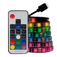 10374487.jpg TIRA LED GAMER BALAM RUSH GAMING RBG STRIP SLX10 / 328 MODOS LUMINICOS RGB / COBERTURA SELLADA / CONTROL REMOTO / 80CM / ADHESIVO / IP65 / BR-931564