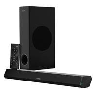 10423237.jpg BARRA DE SONIDO ACTECK DYNAMIC TRIM BS670 / SUBWOOFER / SONIDO ESTEREO / 70 W RMS / BLUETOOTH + HDMI ARC + OPTICO + AUX 3.5MM + USB / LED INDICADOR / CONTROL INCLUIDO / NEGRO / AC-935913