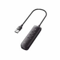 10915-p.png HUB USB-A 3.0 4 en 1 | 4 Puertos USB-A 3.0 (5Gbps) | Cable de 25 cm | Indicador Led | Ideal para Transferencia de Datos | Entrada USB-C para alimentar equipos de mayor consumo como discos duros | Color Negro.