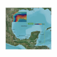 Mapa VUS032R Sur del Golfo de México.